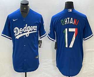 Men's Los Angeles Dodgers #17 Shohei Ohtani Mexico Blue Cool Base Stitched Jerseys,We sell and wholesale Men's Los Angeles Dodgers #17 Shohei Ohtani Mexico Blue Cool Base Stitched Jerseys on line form chian!